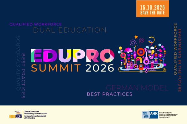 EduPro Summit #2: Education that works.                     Deschidem conversația despre educație, competențe și un ecosistem de talent durabil pentru România.