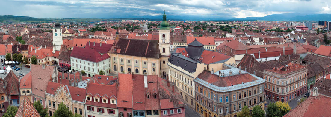 Sibiu – westlicher vom Osten